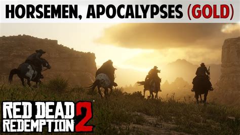 Pestilence is one of the Four Horses of the Apocalypse, along with War, Famine, and Death. . Horsemen apocalypse rdr2